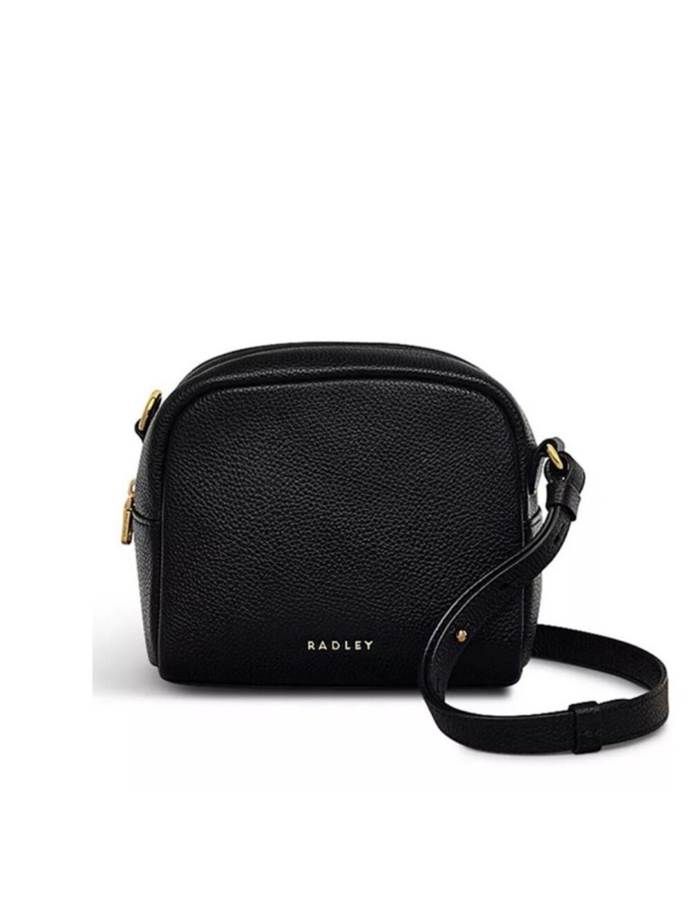 RADLEY London The Daily pebbled leather mini crossbody bag + Dust bag -Black